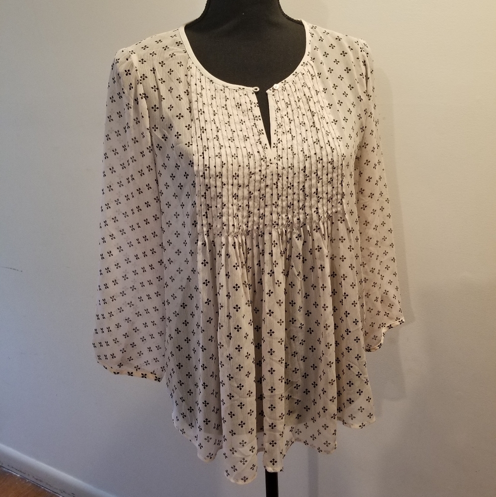 Blush pink lightweight blouse